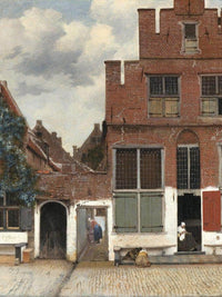 The Little Street By Johannes Vermeer Fine Art Print