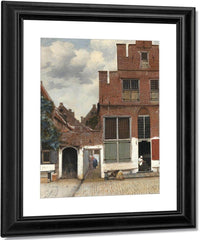 The Little Street By Johannes Vermeer Fine Art Print