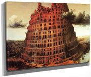 The  Little Tower Of Babel 2 By Pieter Bruegel Fine Art Print