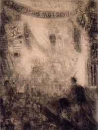 The Lively And Radiant The Entry Of Christ Into Jerusalem By James Ensor Fine Art Print