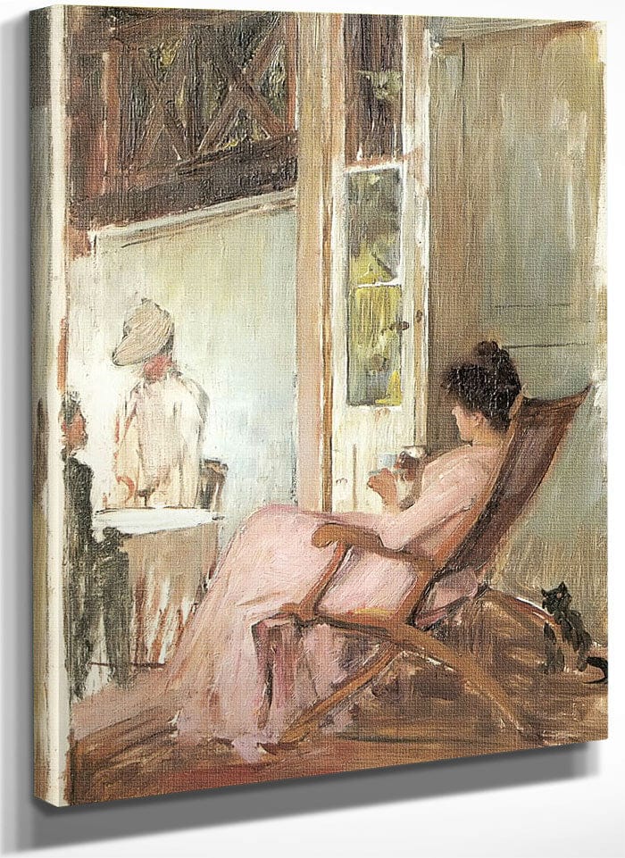 The Loggia By John Waterhouse Fine Art Print