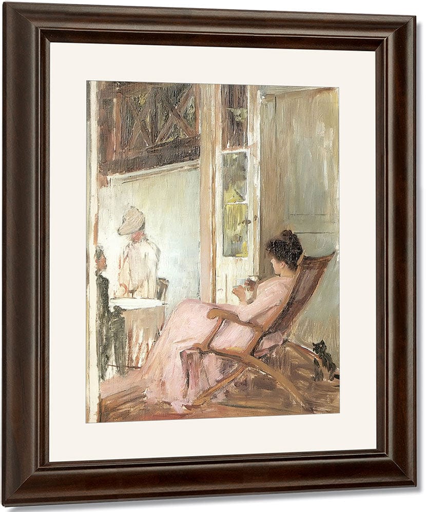 The Loggia By John Waterhouse Fine Art Print