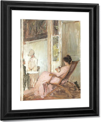 The Loggia By John Waterhouse Fine Art Print