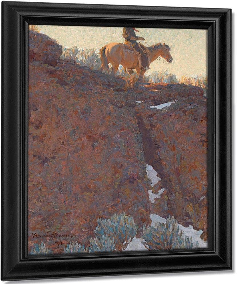 The Lone Trail By Maynard Dixon Fine Art Print