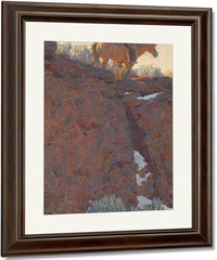 The Lone Trail By Maynard Dixon Fine Art Print