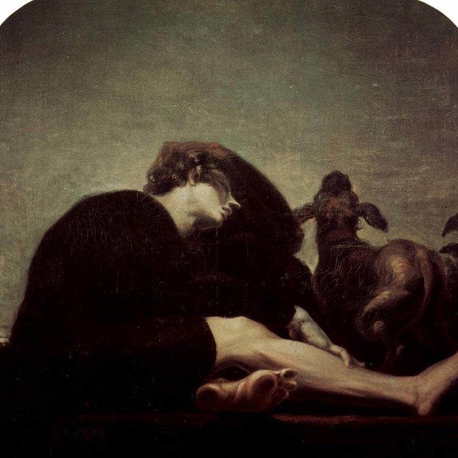 The Loneliness At Dawn By Henry Fuseli Fine Art Print