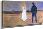 The Lonely Ones ( Summer Night) By Edvard Munch Fine Art Print