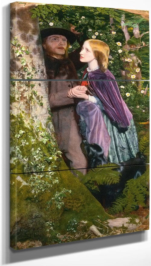 The Long Engagement By Arthur Hughes Fine Art Print