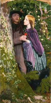 The Long Engagement By Arthur Hughes Fine Art Print