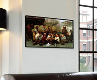 The Longshoremen's Noon Painting John George Brown Canvas Art Fine Art Print