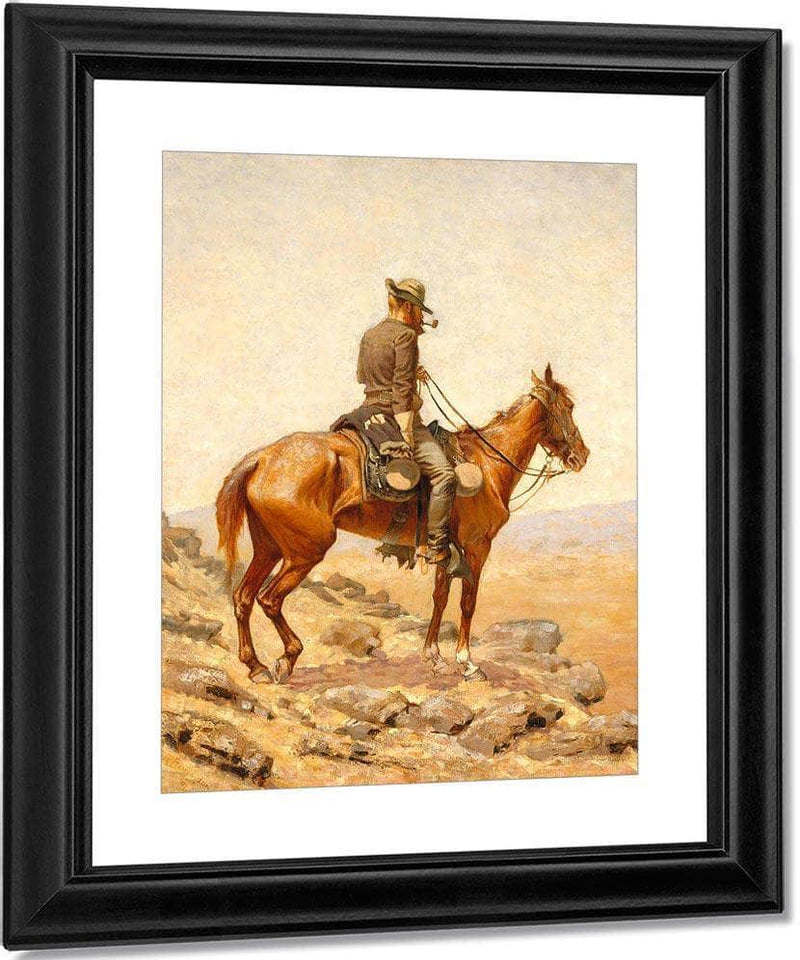 The Lookout By Frederic Remington Fine Art Print