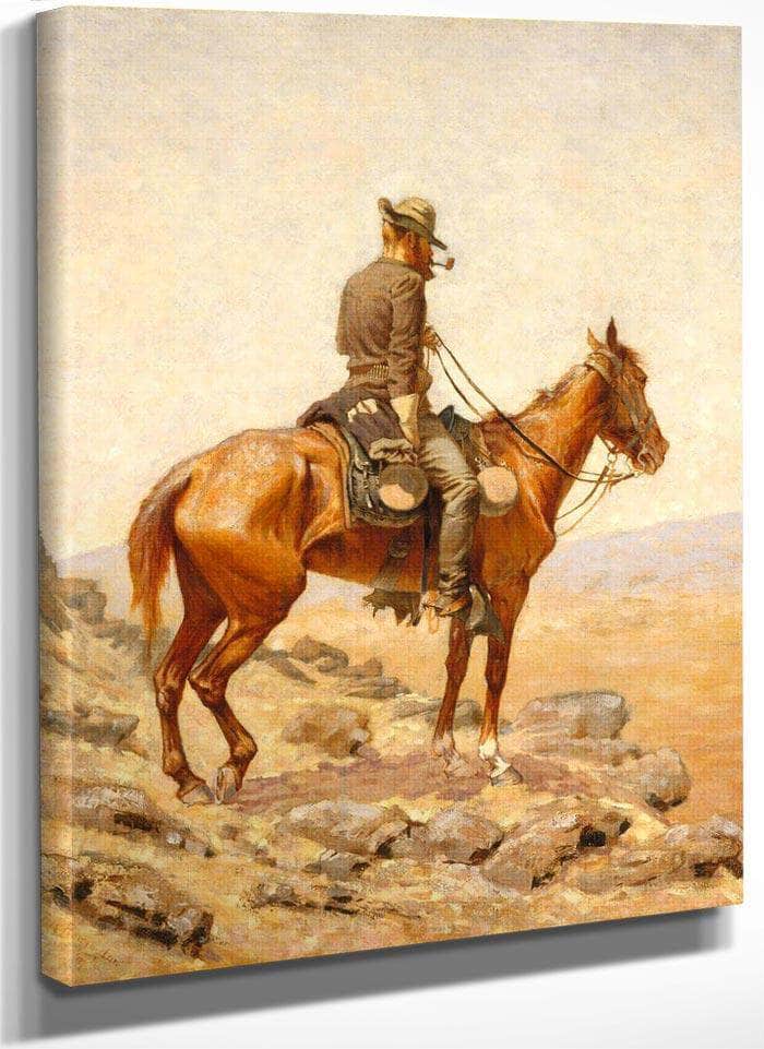 The Lookout By Frederic Remington Fine Art Print