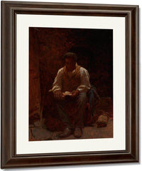 The Lord Is My Shepherd By Eastman Johnson Fine Art Print