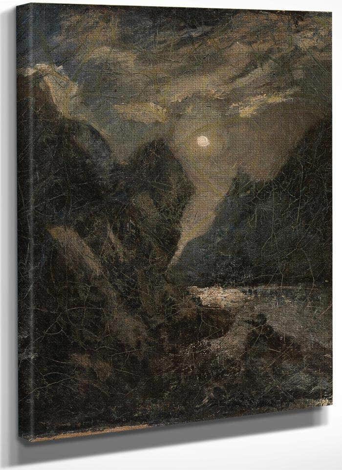 The Lorelei By Albert Pinkhamryder Fine Art Print