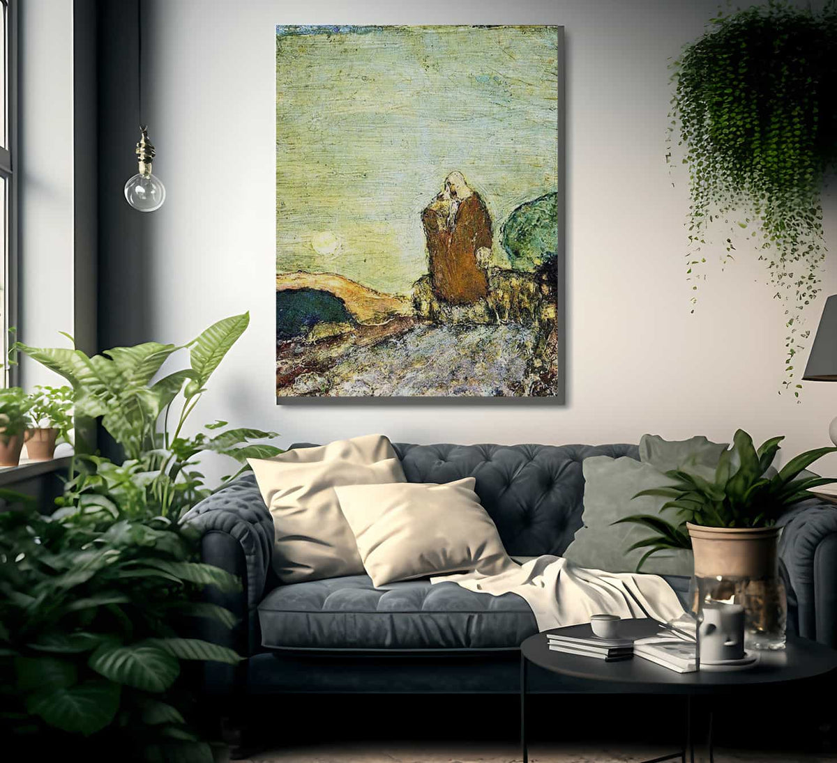 The Lost Sheep By Henry Ossawa Tanner Fine Art Print