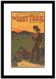The Lost Trail  Vintage Poster Fine Art Print