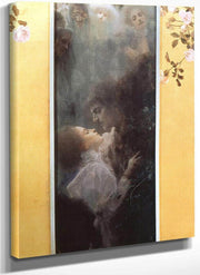 The Love By Gustav Klimt Fine Art Print