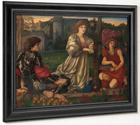 The Love Song 1877 By Edward Burne Jones Fine Art Print