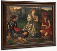 The Love Song 1877 By Edward Burne Jones Fine Art Print