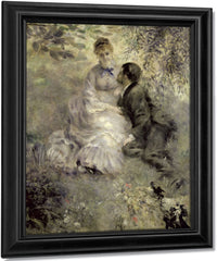The Lovers By Pierre Auguste Renoir Fine Art Print