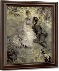 The Lovers By Pierre Auguste Renoir Fine Art Print