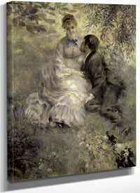 The Lovers By Pierre Auguste Renoir Fine Art Print