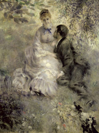 The Lovers By Pierre Auguste Renoir Fine Art Print