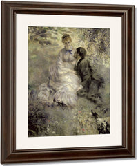 The Lovers By Pierre Auguste Renoir Fine Art Print