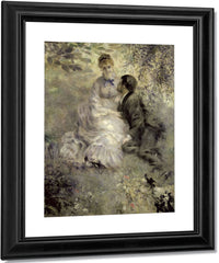 The Lovers By Pierre Auguste Renoir Fine Art Print