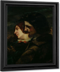 The Lovers In The Countryside 1 By Jean Desire Gustave Courbet Fine Art Print