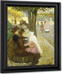 The Luxembourg Garden, Paris By Maurice Brazil Prendergast Fine Art Print