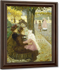 The Luxembourg Garden, Paris By Maurice Brazil Prendergast Fine Art Print