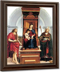 The Madonna And Child With St John The Baptist Fine Art Print