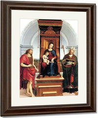 The Madonna And Child With St John The Baptist Fine Art Print