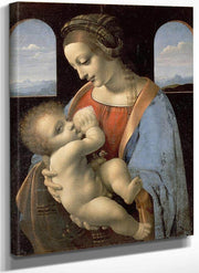 The Madonna Litta By Leonardo Da Vinci Fine Art Print