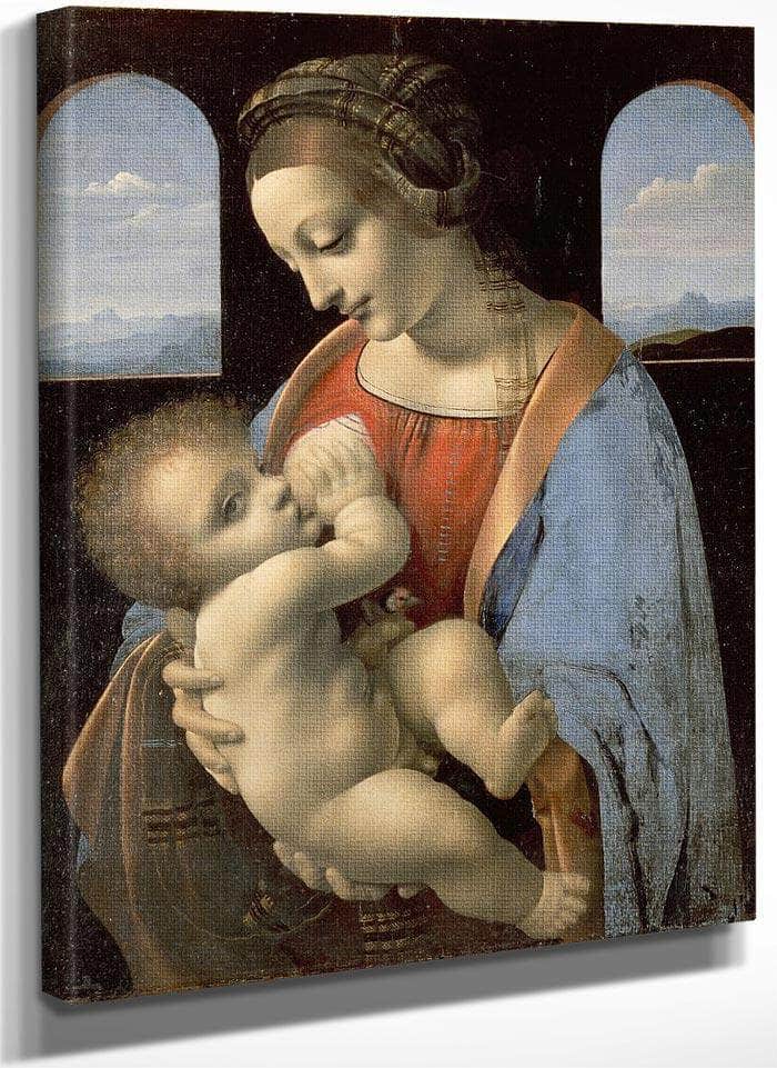 The Madonna Litta By Leonardo Da Vinci Fine Art Print