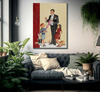 The Magician Liberty Magazine Cover February 25 1939 By Monte Crews Fine Art Print