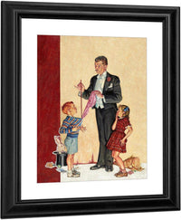 The Magician Liberty Magazine Cover February 25 1939 By Monte Crews Fine Art Print