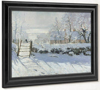 The Magpie 1869 By Claude Monet Fine Art Print
