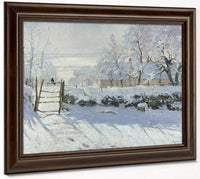 The Magpie 1869 By Claude Monet Fine Art Print