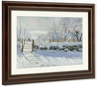 The Magpie 1869 By Claude Monet Fine Art Print