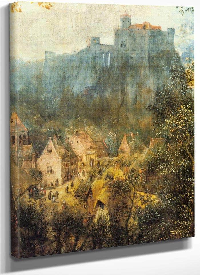 The Magpie On The Gallows 2 By Pieter Bruegel Fine Art Print