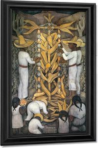 The Maize Festival By Diego Rivera Fine Art Print