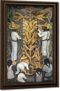 The Maize Festival By Diego Rivera Fine Art Print