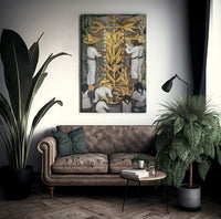 The Maize Festival By Diego Rivera Fine Art Print