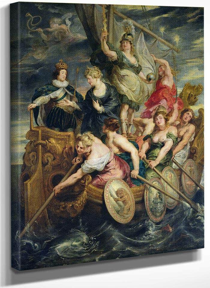 The Majority Of Louis Xiii (1601 43) 20Th October 1614 2 By Peter Paul Rubens Fine Art Print