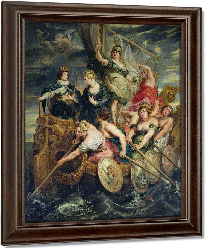 The Majority Of Louis Xiii (1601 43) 20Th October 1614 By Peter Paul Rubens Fine Art Print