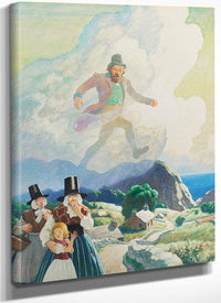 The Man Of Wales By NC Wyeth Fine Art Print