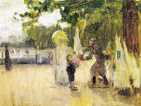 The Man Who Rented Boats By Henry Ossawa Tanner Fine Art Print