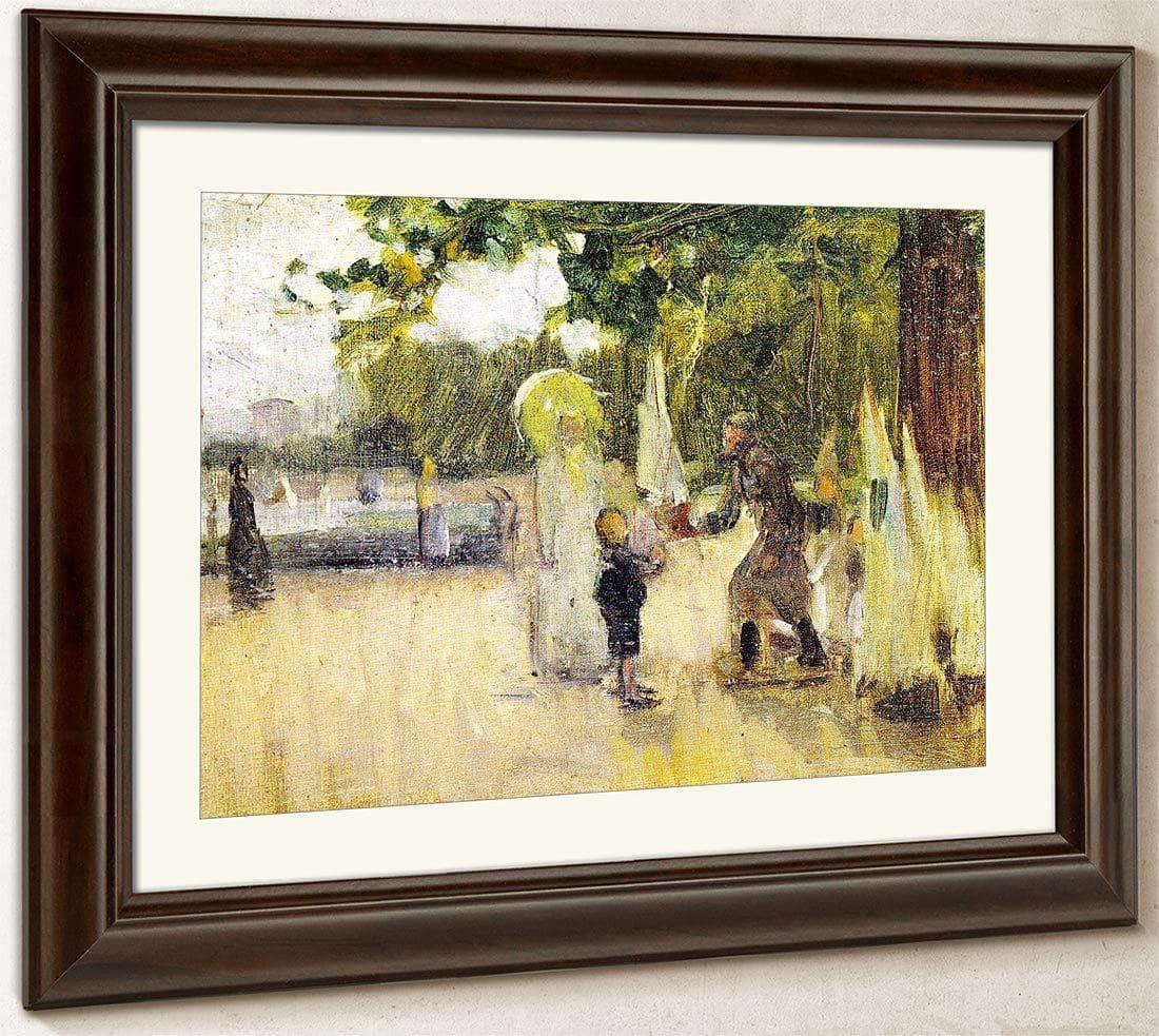 The Man Who Rented Boats By Henry Ossawa Tanner Fine Art Print